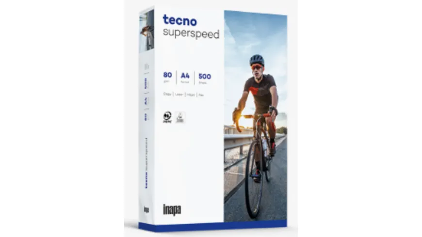 inapa Kopierpapier A4 Tecno Superspeed 500 Blatt 80 g/m²