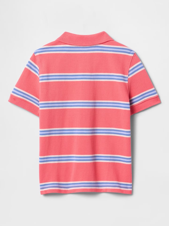 GAP Poloshirt in Rot/ Weiß/ Hellblau günstig kaufen