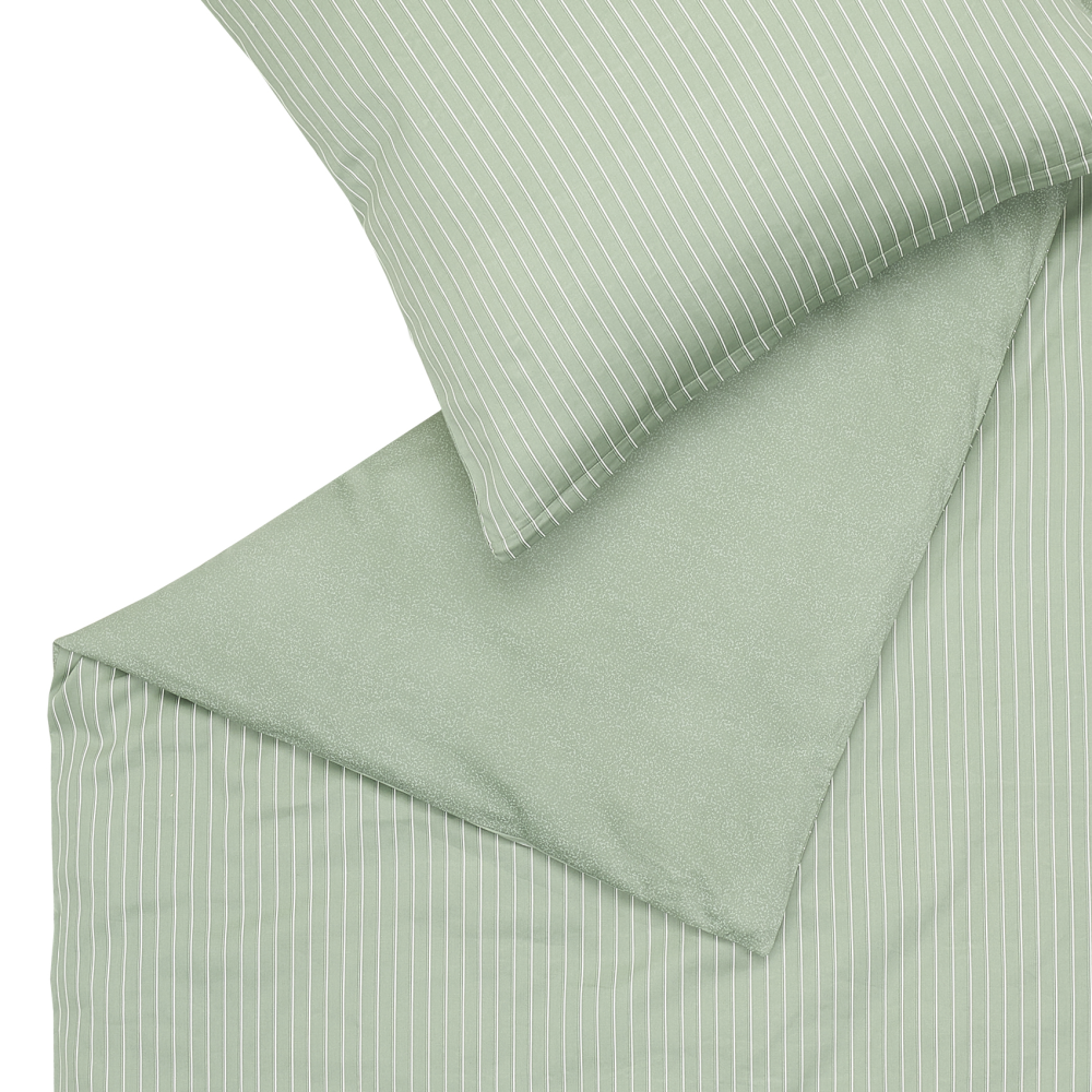 Bettwäsche MR-Needlestripe salbei