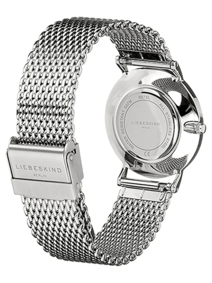 Liebeskind Quarzuhr in Silber/ Weiß günstig kaufen onesize