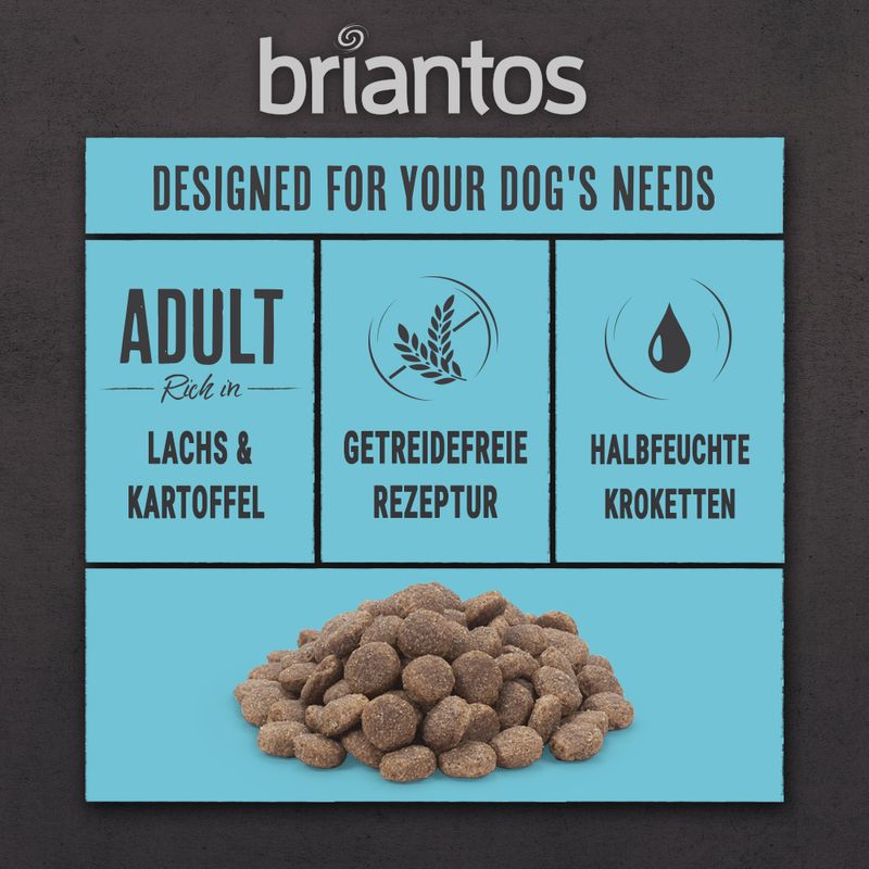 Probierpaket Briantos getreidefrei 2 x 1 kg