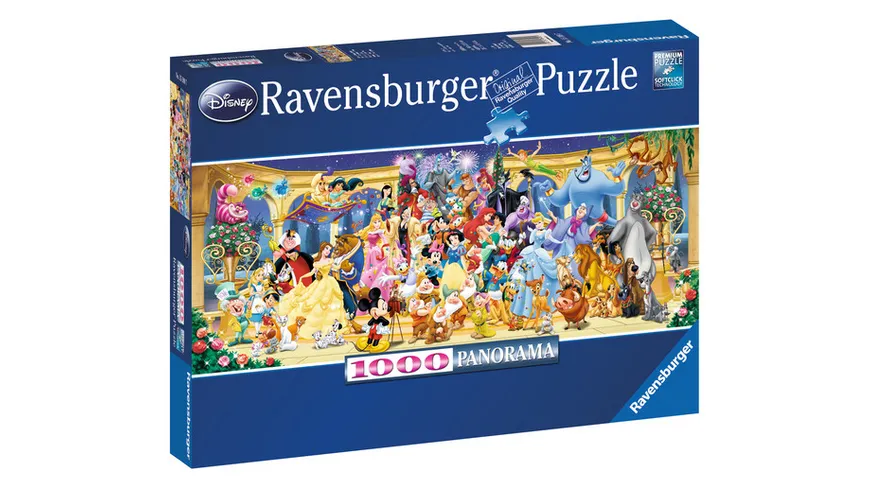 Ravensburger Puzzle - Panorama -  Gruppenfoto, 1000 Teile