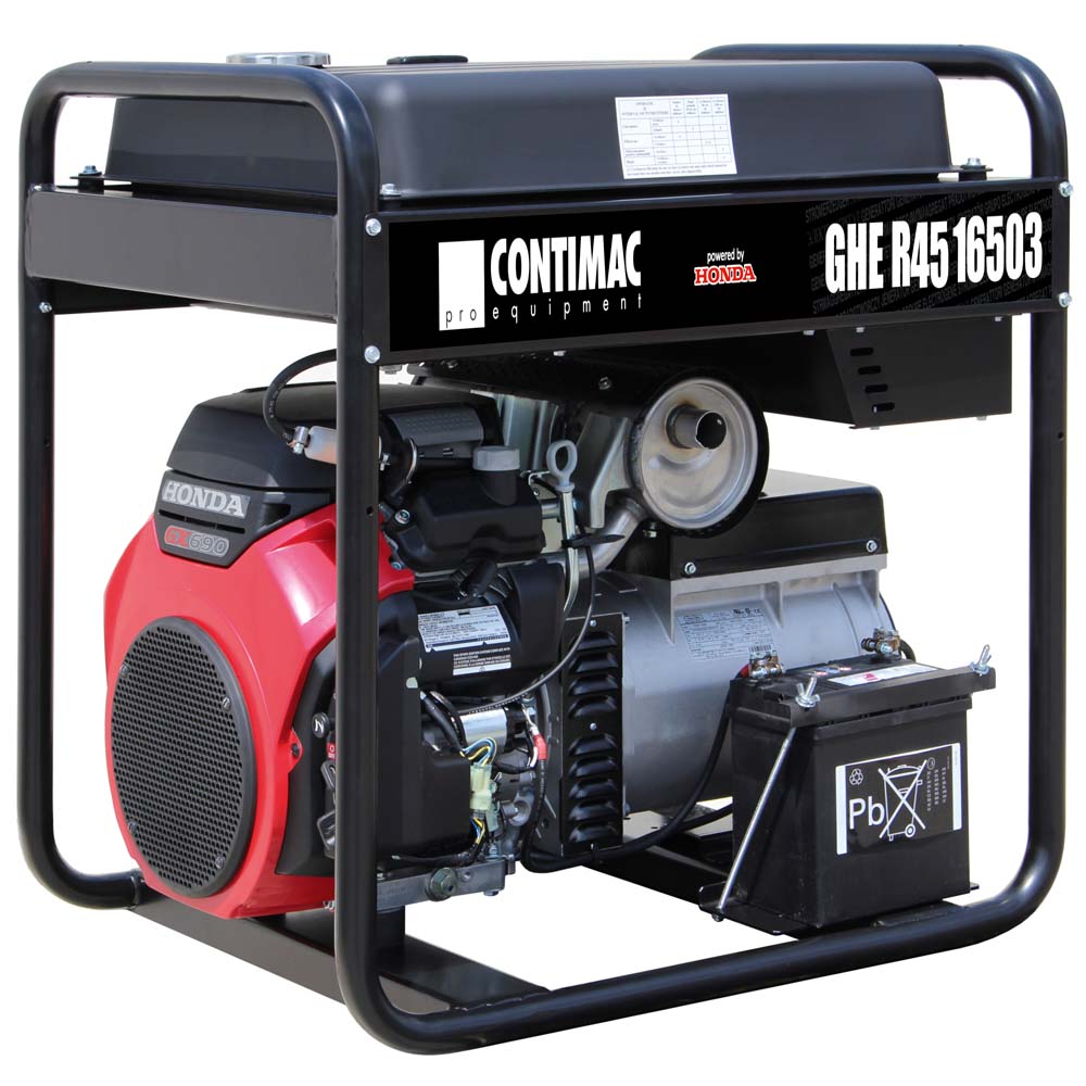 Generatore per impieghi gravosi Contimac 70164 GHE R45 8503 da 15500 Watt