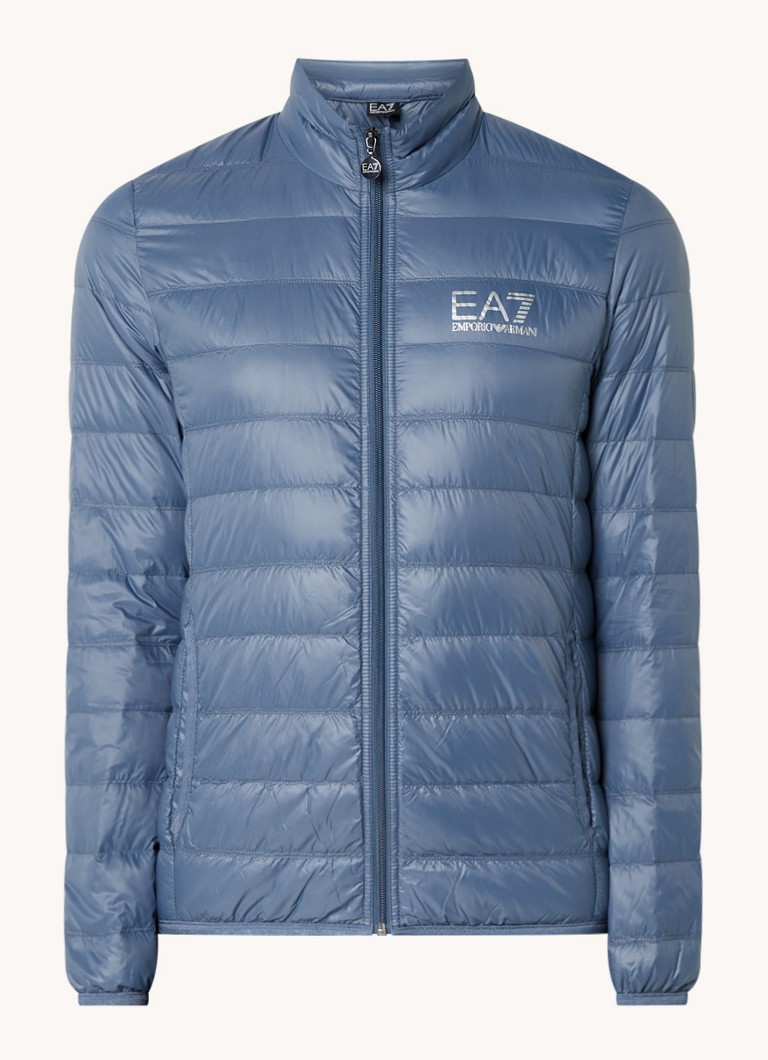 Jachetă matlasată cu puf Emporio Armani și logo