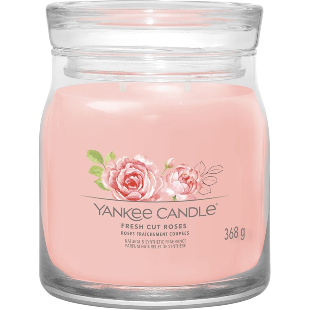 Yankee Candle Bougies parfumées Fresh Cut Roses Bougie
