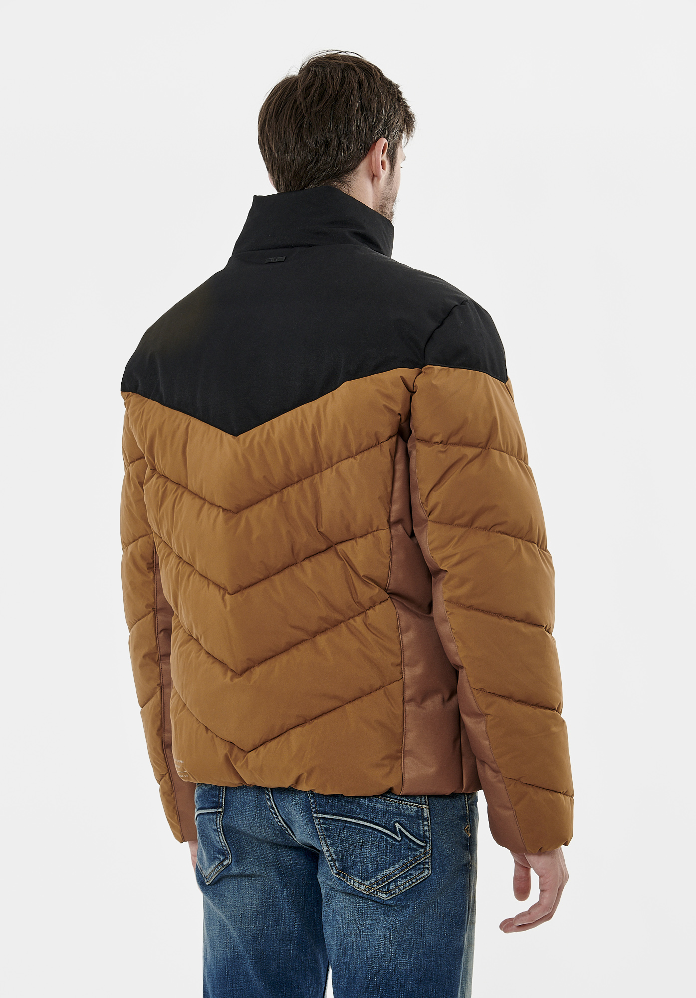 CHAZ   Doudoune marron homme « Aqua-réactive »