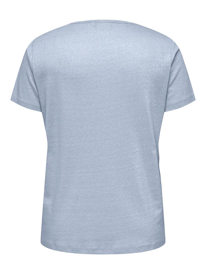 ONLY Carmakoma Shirt in Hellblau günstig kaufen