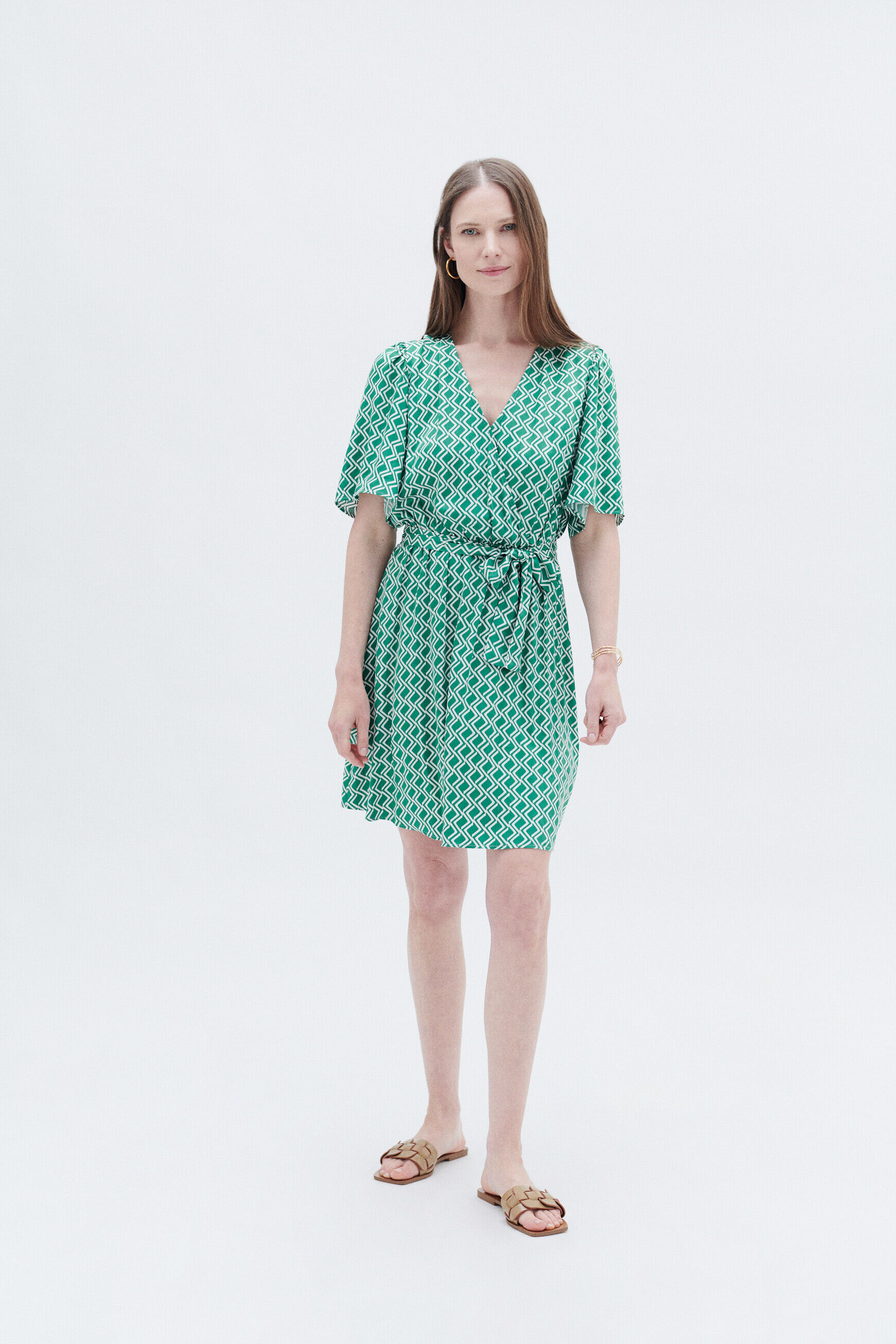 Robe rmarilou vert menthe femme
