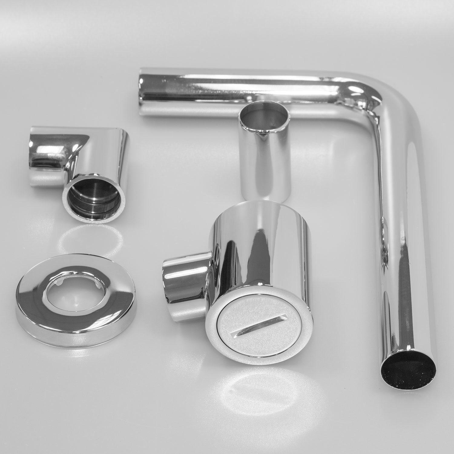 NEG Ablaufgarnitur NEG Raumspar-Siphon NX62R (rund) (62R)
