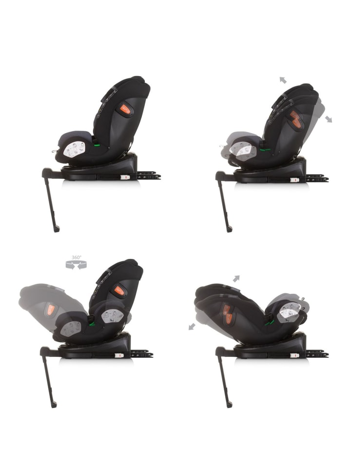 Chipolino Kindersitz Tourino i-Size in schwarz günstig kaufen onesize