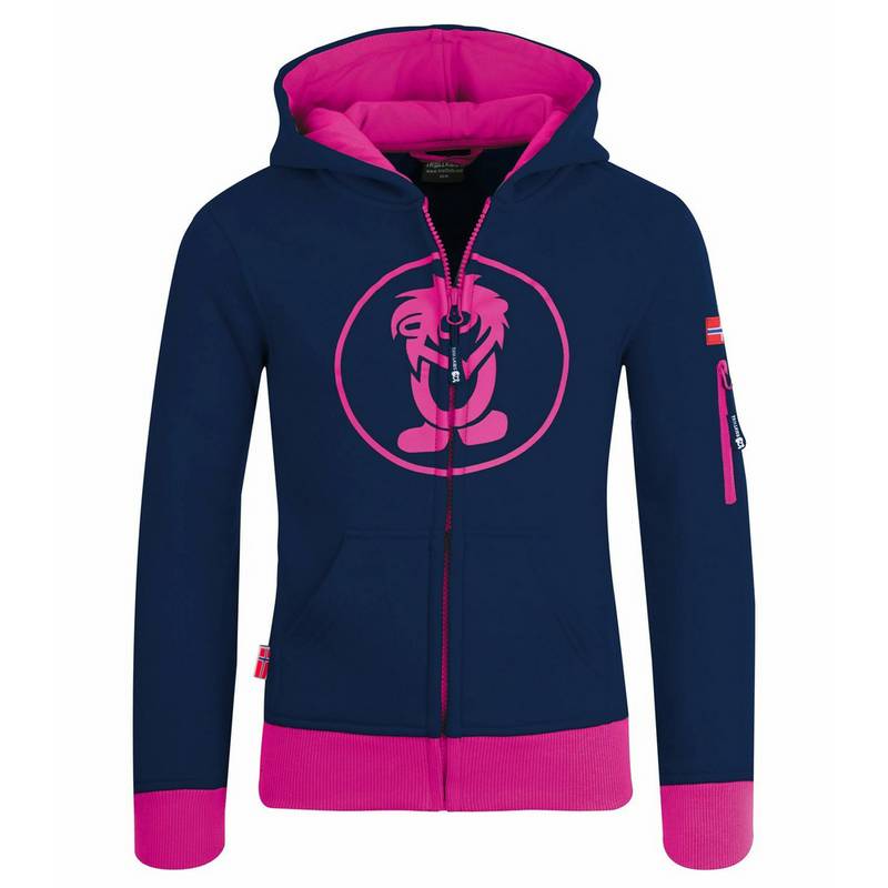 Trollkids Sortland Hoodie Kinder