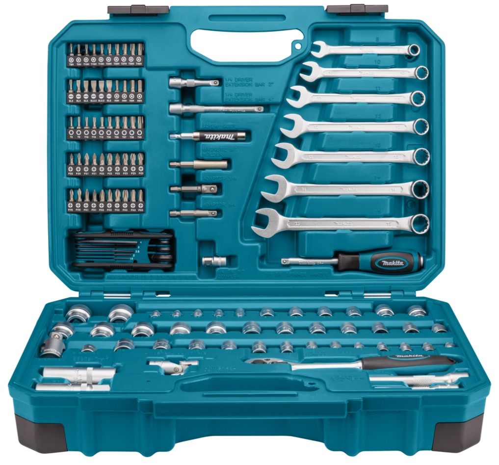 Sada ručního nářadí Makita Accessories E-06616, 120 dílů v plastovém pouzdře