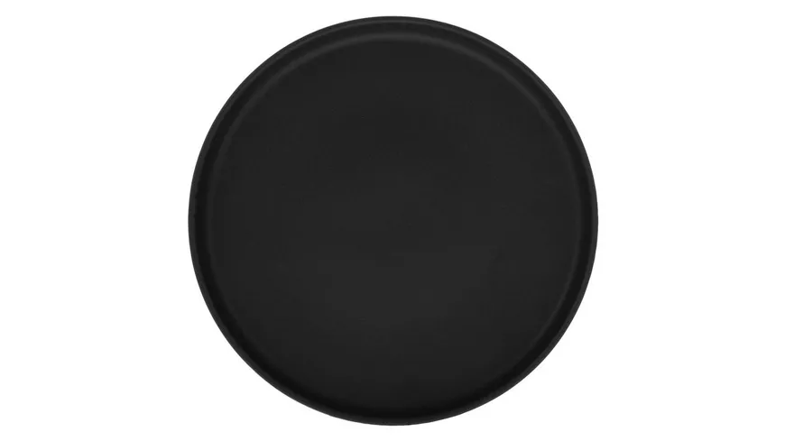CreaTable Dessertteller Uno Ø21cm schwarz