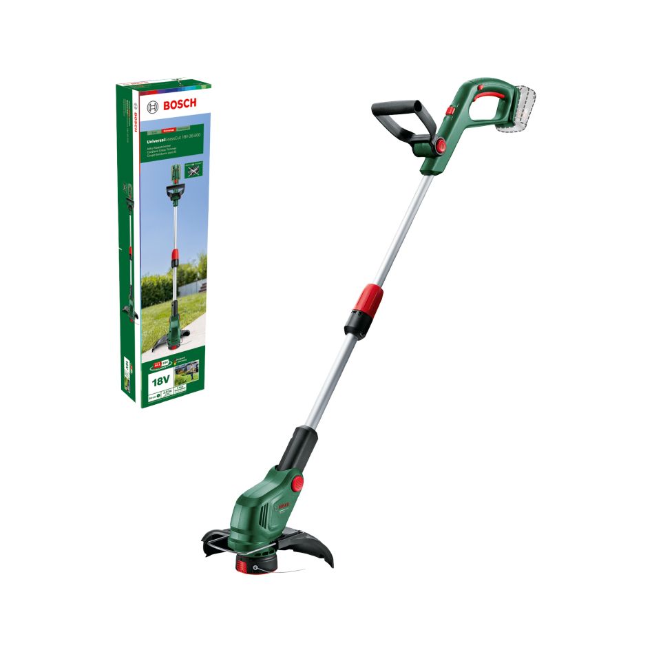 Bosch Green 06008C1F01 UniversalGrassCut 18V-26-500 Sladdlös Trimmer exkl. batterier och laddare i låda