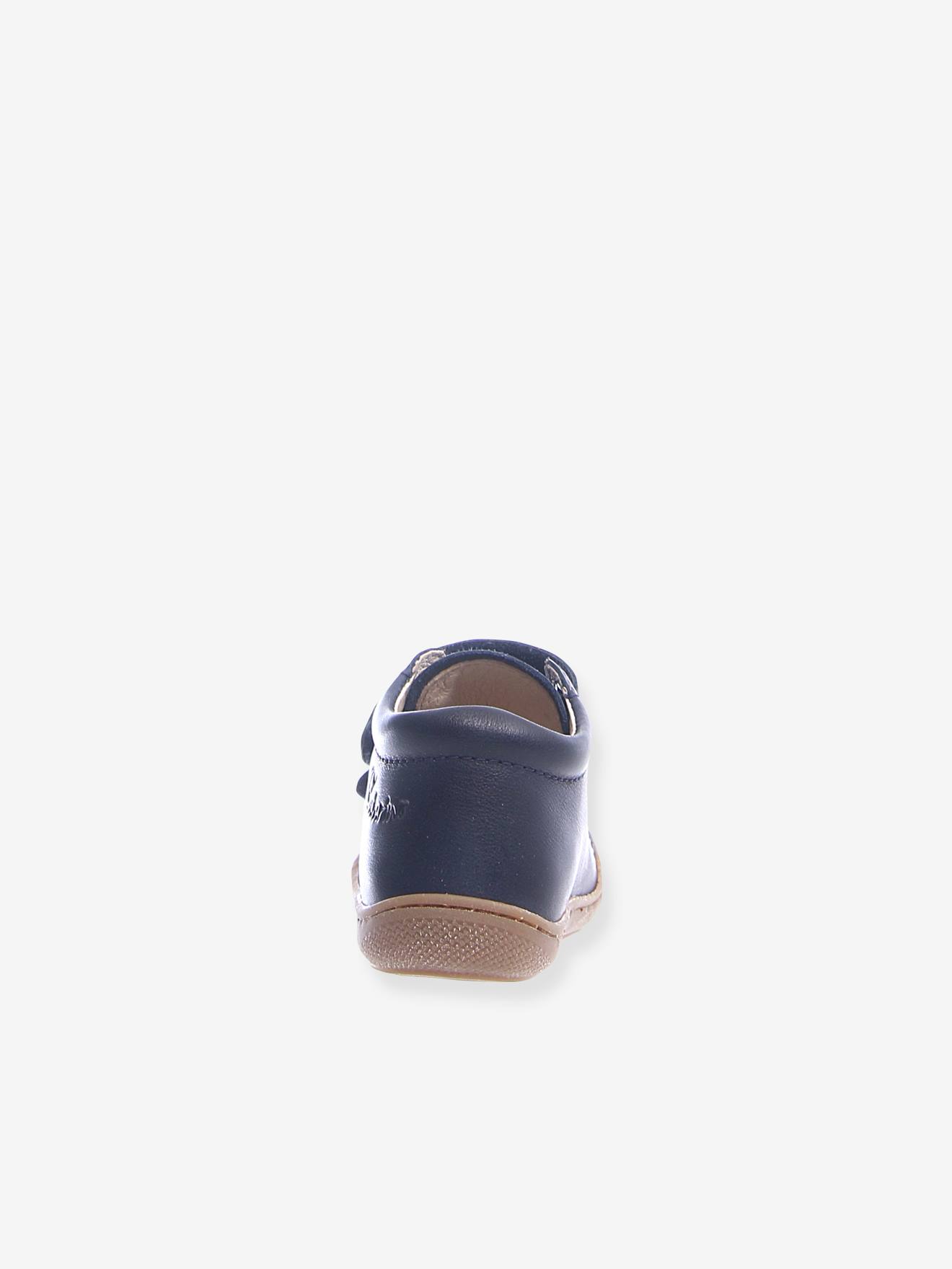 Bottillons bébé Cocoon Velcro NATURINO® 1ers pas cognac