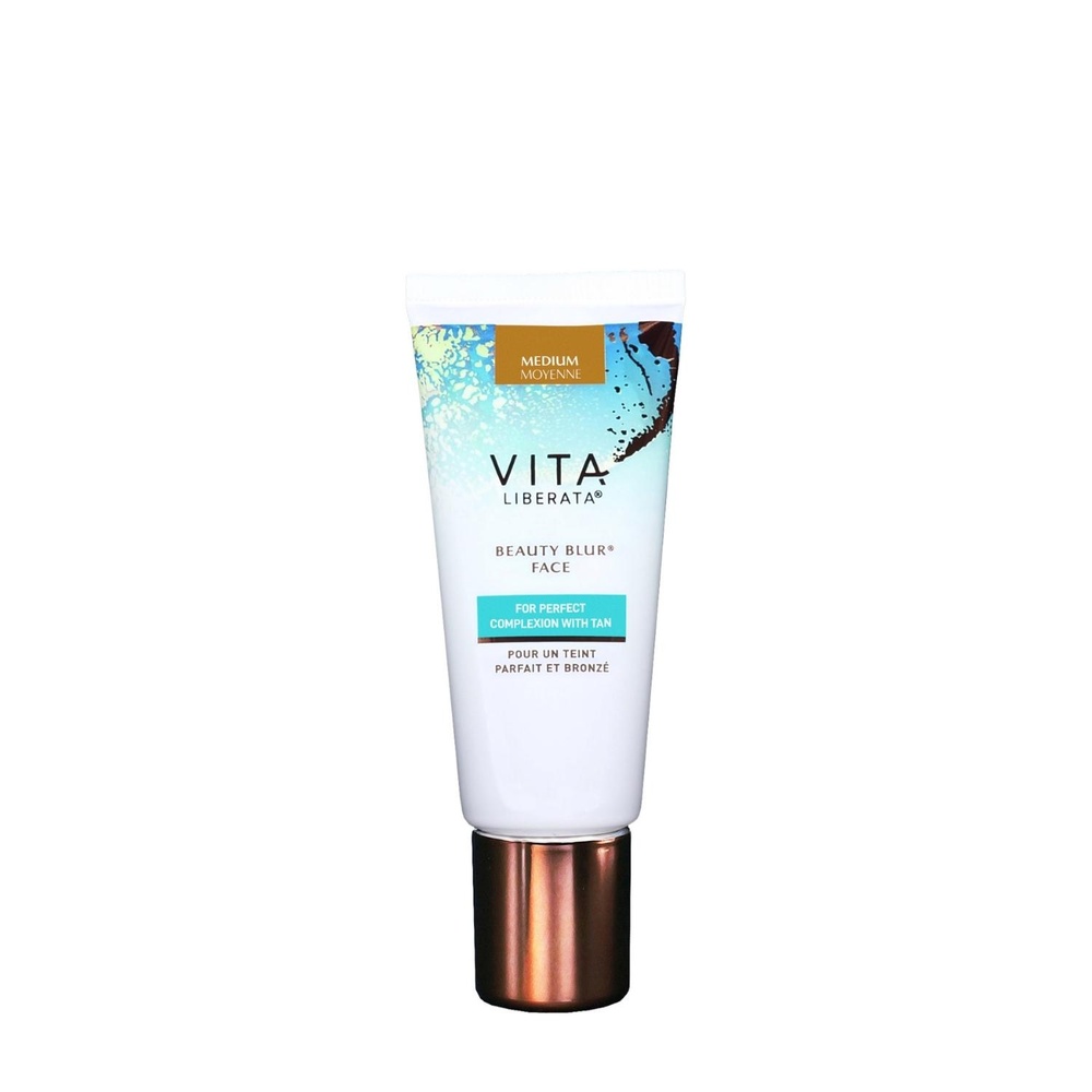 Vita Liberata Vita Liberata Beauty Blur Face Avec Autobronzant 30ml - Moyenne Apprêt maquillage