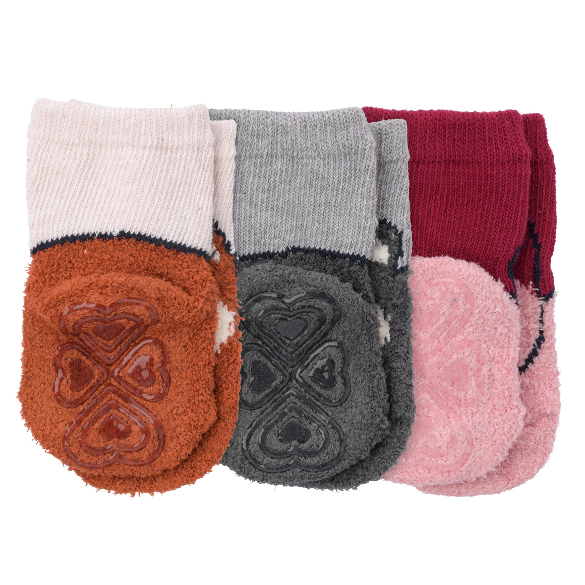 3 Paar Baby Stoppersocken im Set