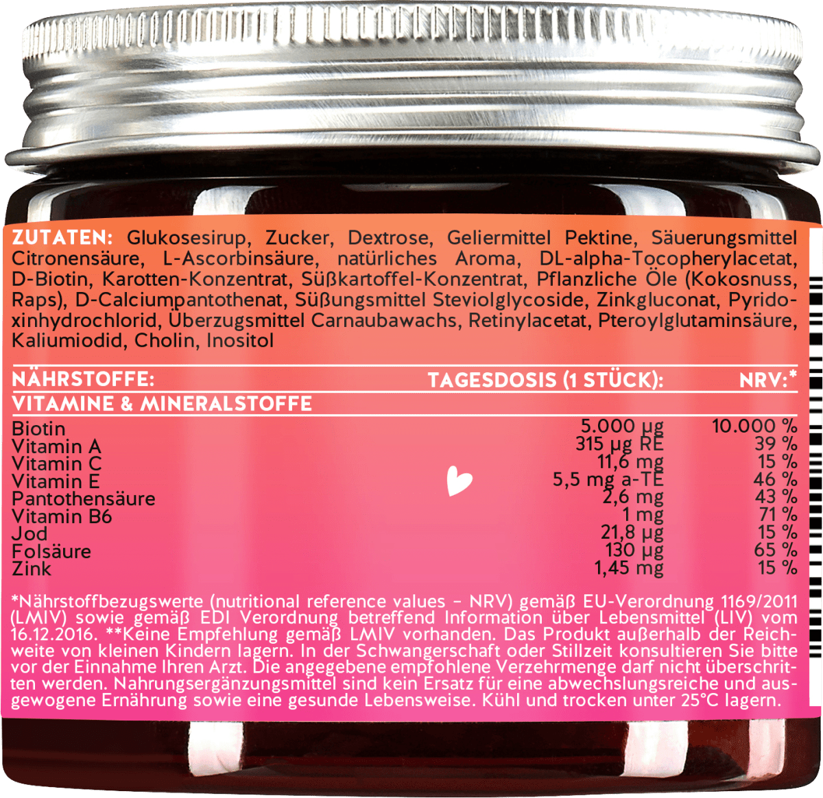 Haarvitamine Ah-mazing Hair, 112,5 g