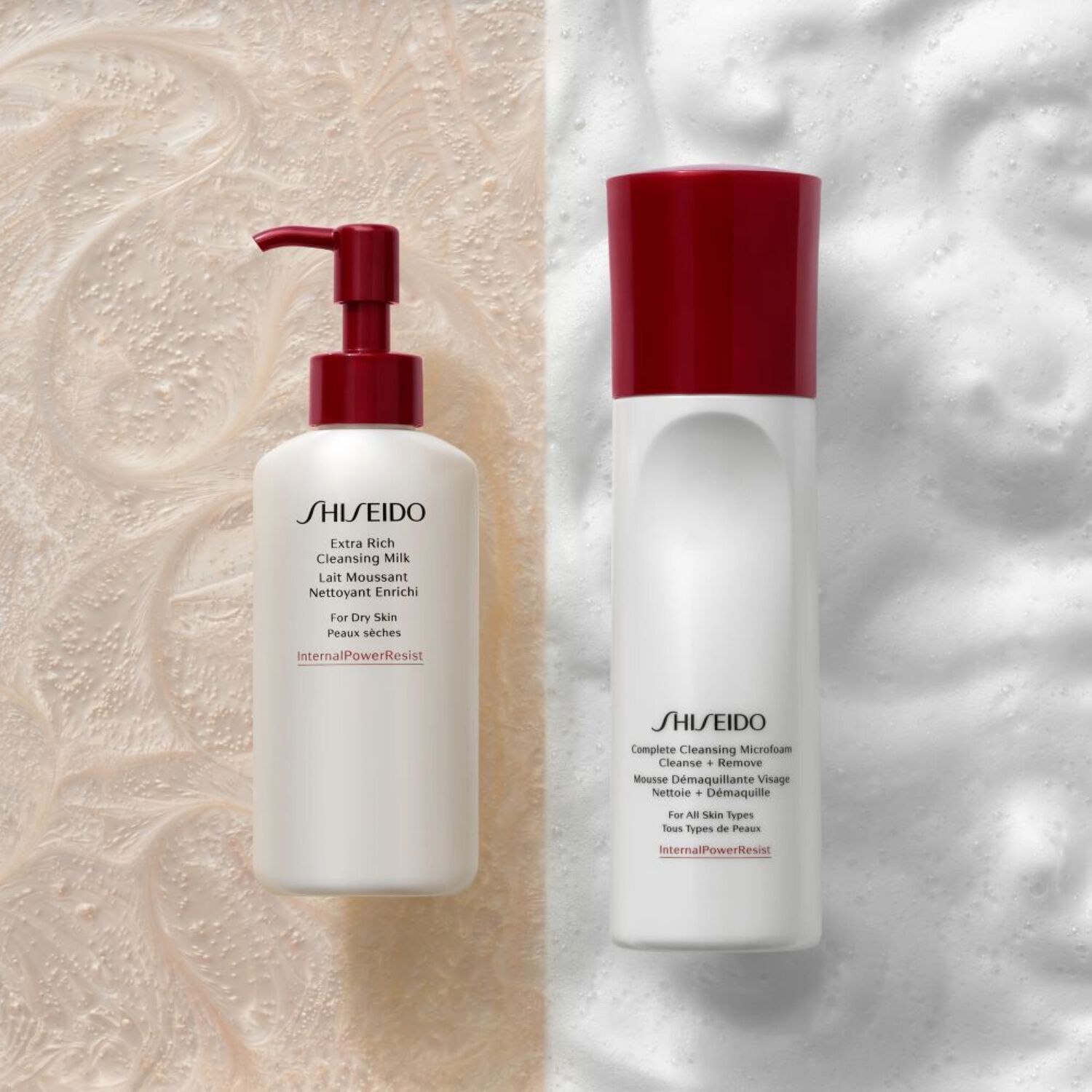 Shiseido Les Essentiels Mousse Démaquillante Visage 180 ml