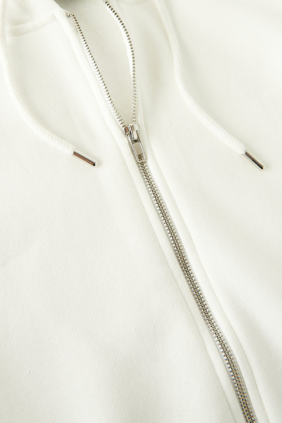 Oversized zip hoodie