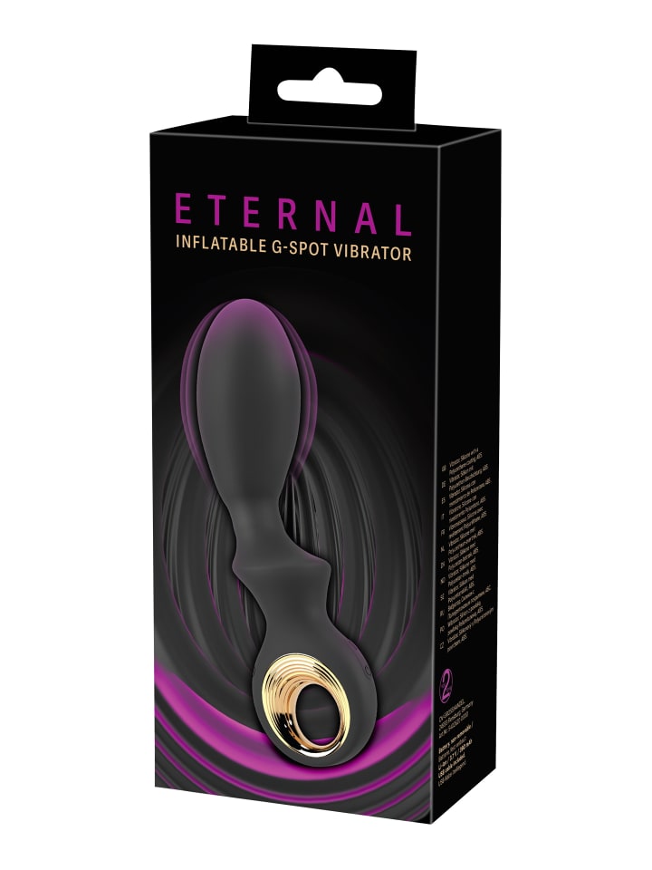 You2Toys G-Punkt-Vibrator Inflatable G-Spot Vibrator in schwarz günstig kaufen 18 cm