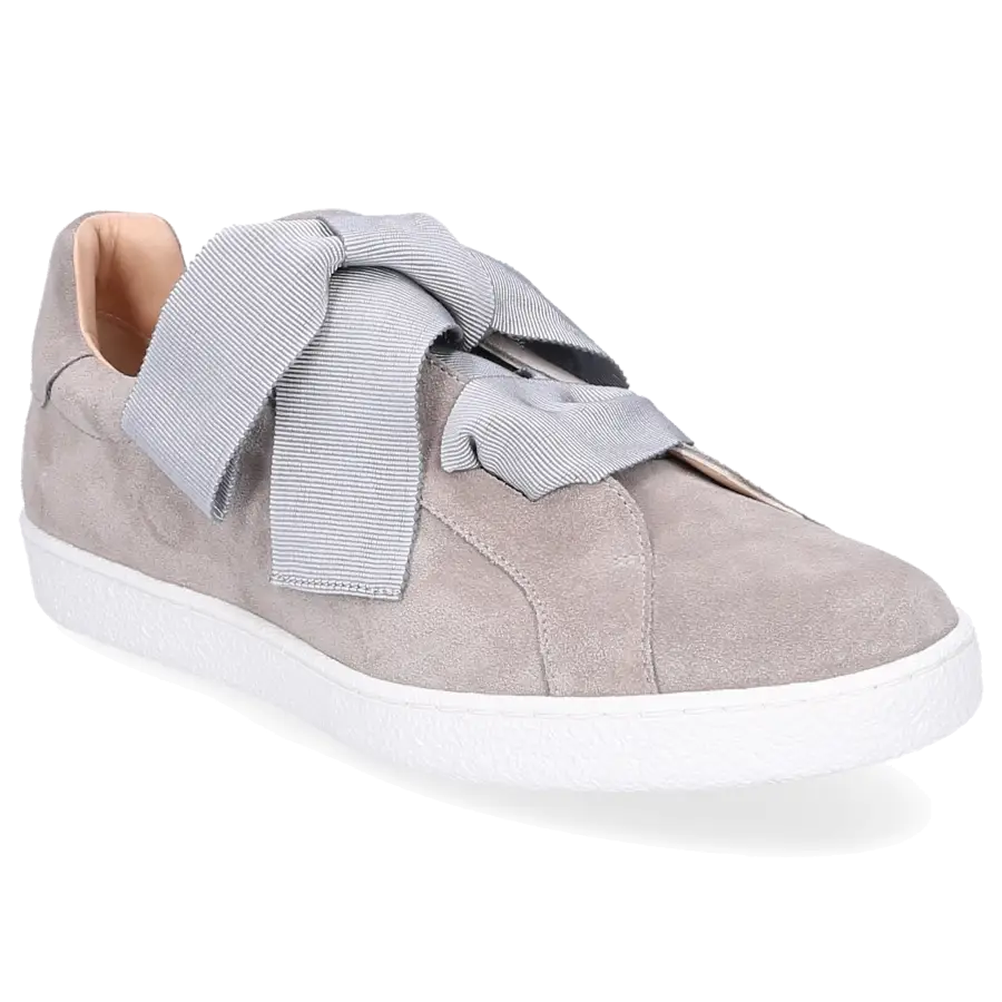 Unützer - Sneaker low 8254 Veloursleder grau - grau