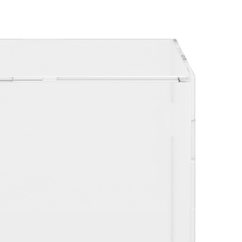 vidaXL Kleiderschrank Vitrine Transparent 14x14x22 cm Acryl