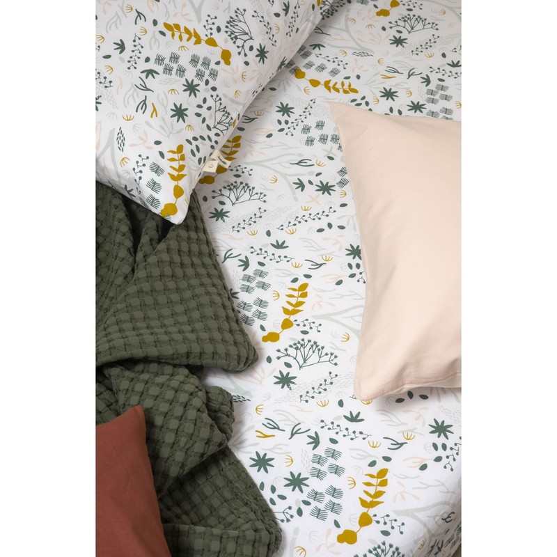 Drap housse Coton Bio Yukari 1 personne