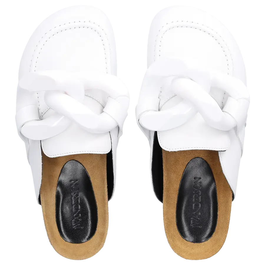 JW. Anderson - Slipper AN35004A Kalbsleder - weiß