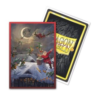 Dragon Shield Japanese Size Sleeves - Brushed Art: Christmas 2023 (60)