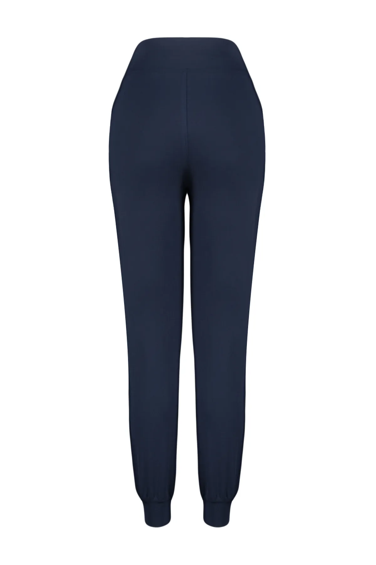 Trendyol Collection  Gestrickte Sport-Jogginghose aus marineblauem Taucher-/Tauchstoffgewebe mit bequemer Passform THMSS24EA00001