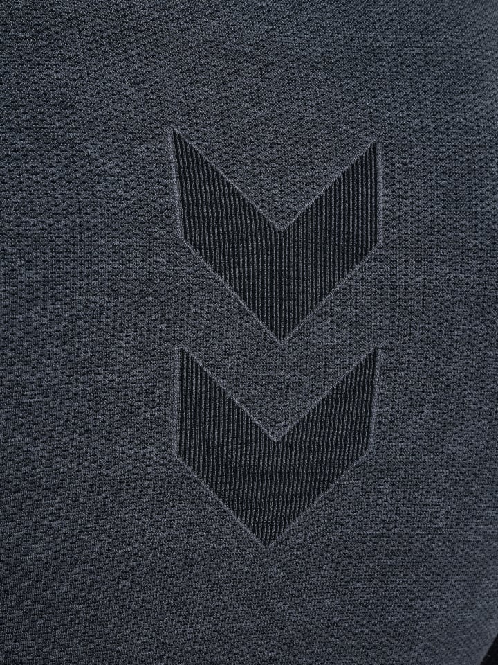 Hummel Hummel T-Shirt Raglanärmel Hmlte Mike Multisport Herren in BLACK/ASPHALT MELANGE günstig kaufen XL