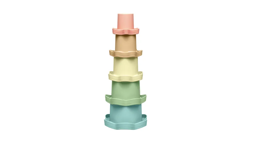 nip® Stapelbecher Play Green blau, rot, weiß