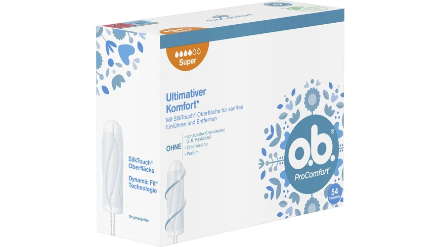 O.B. Tampons ProComfort Super 54er