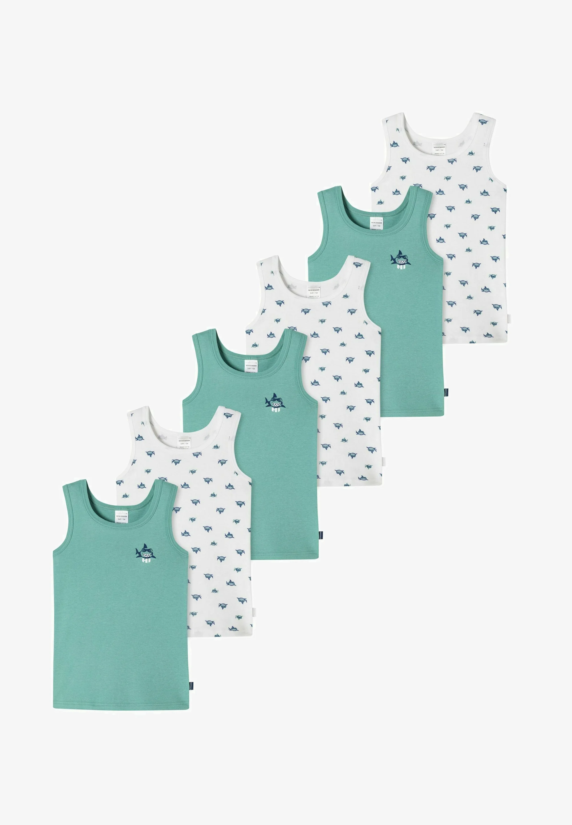 Schiesser 6ER PACK - Camiseta interior
