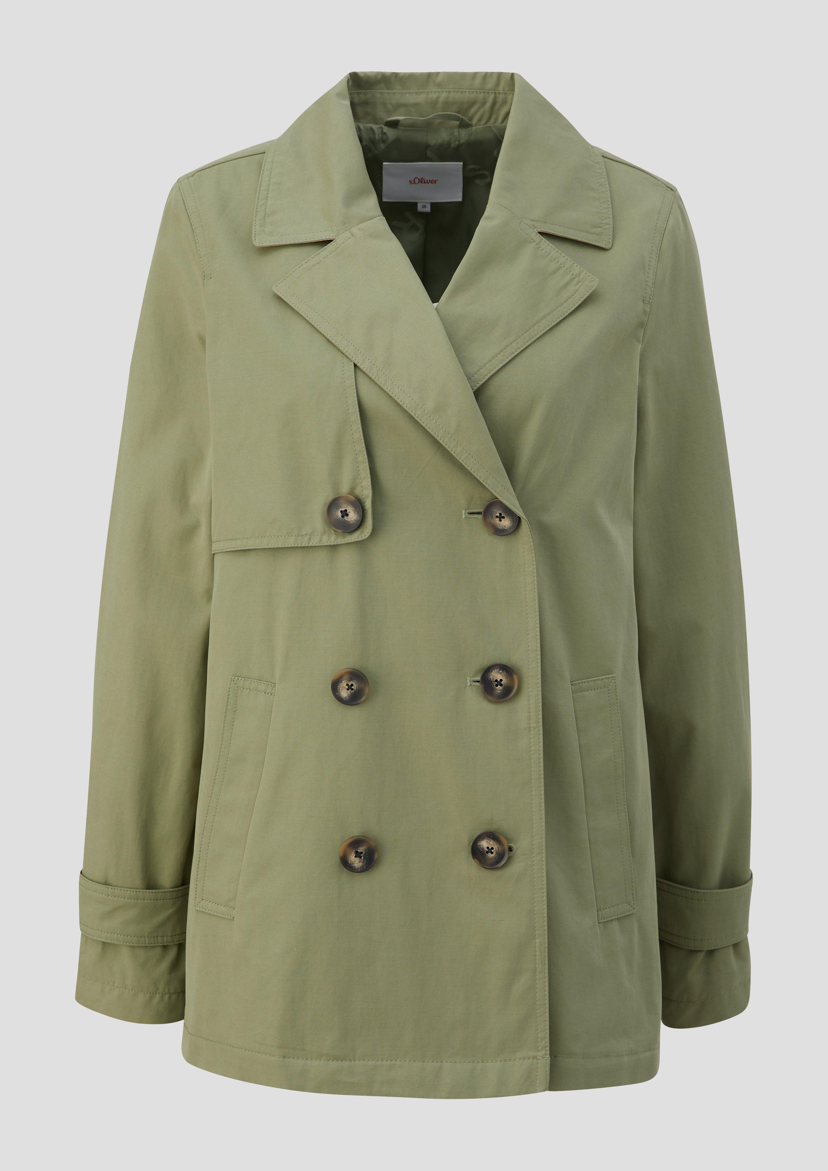 Canbanjacke aus Baumwollmix  2149095-7390