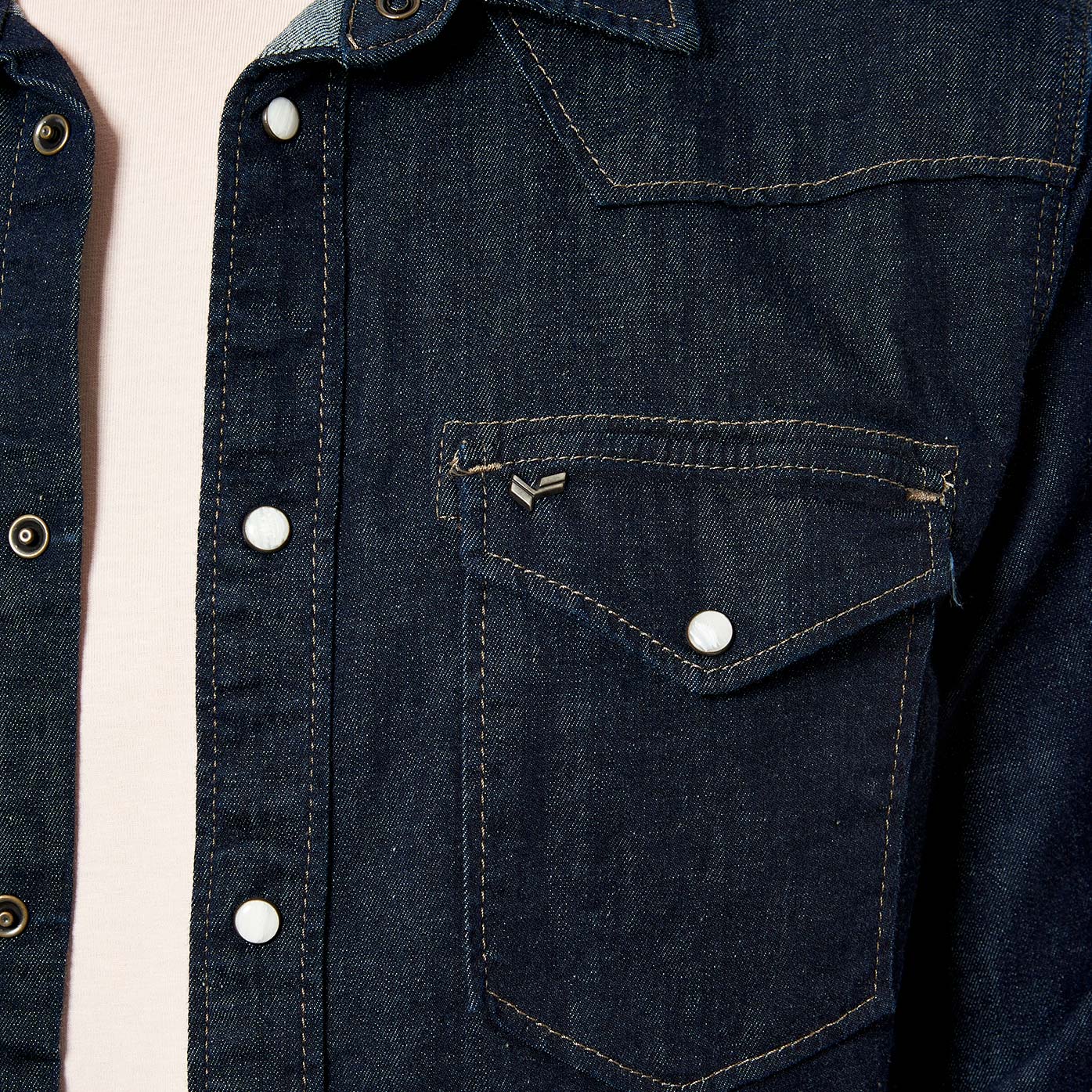 DIEGO  Chemise en jean brut Homme