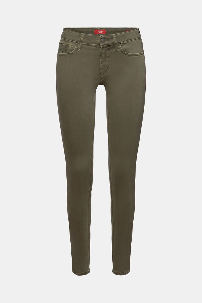 Skinny Hose mit mittlerer Bundhöhe