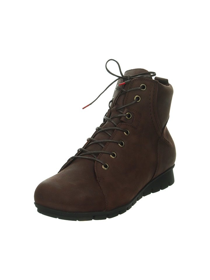 Think! Leder-Boots in Braun günstig kaufen