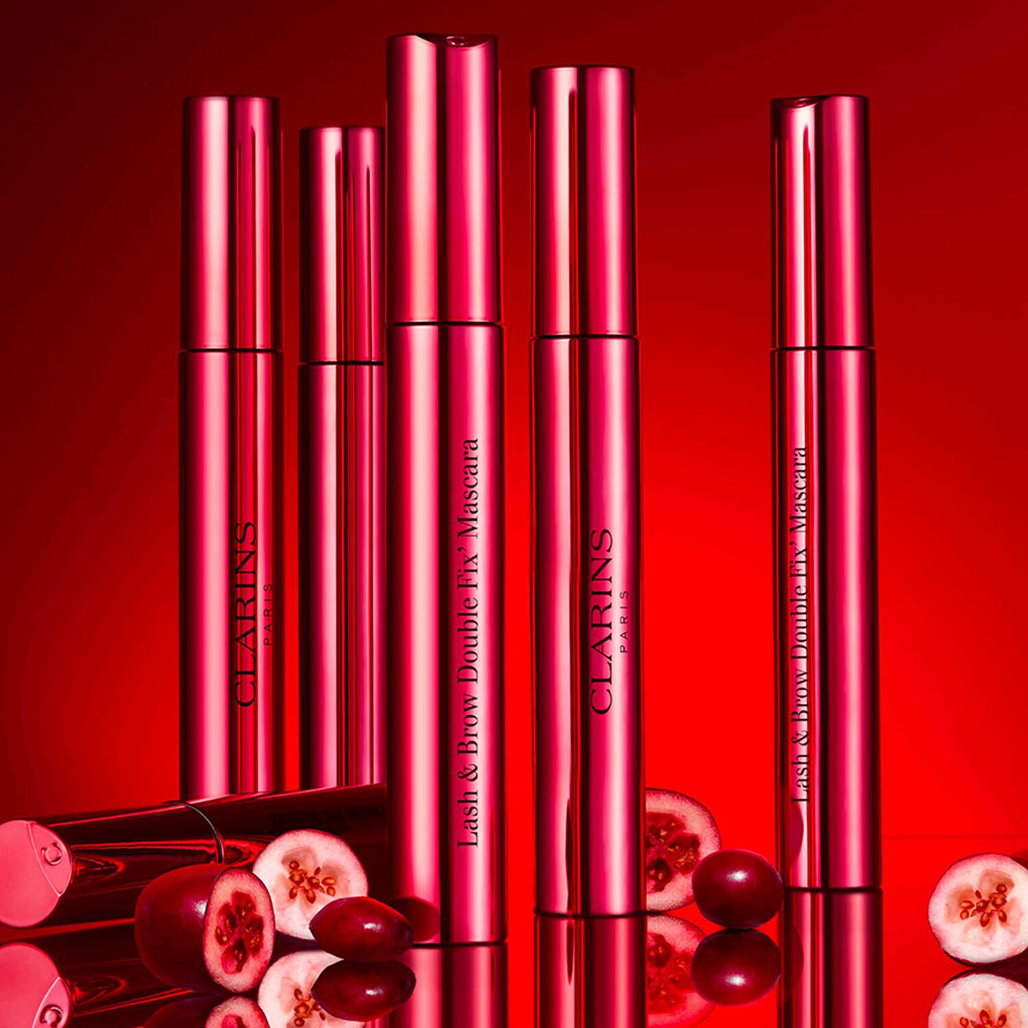 Clarins Lash & Brow Double Fix’ Mascara Top Coat Waterproof Fixateur Longue Tenue