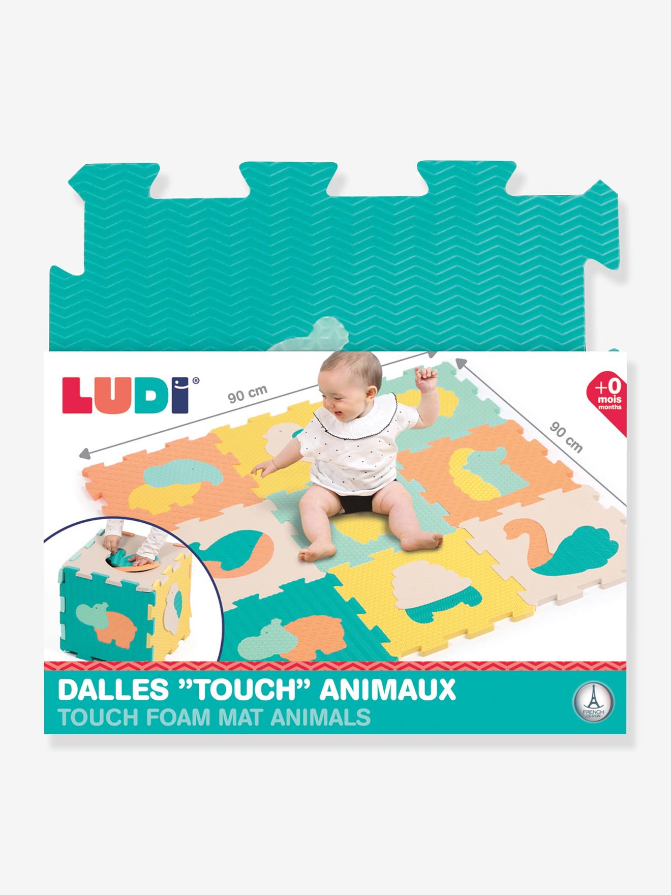 Ludi Baby Schaumstoff-Puzzlematte mit Tieren LUDI - mehrfarbig