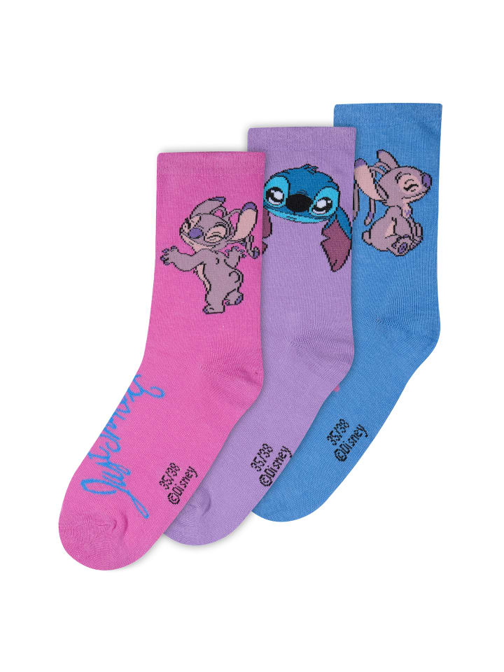 ONOMATO! 3er-Set: Socken in Mehrfarbig günstig kaufen