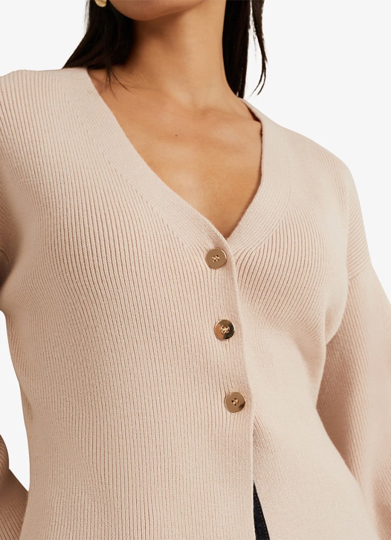 Vestă Phase Eight Shae din tricot fin cu decolteu în V