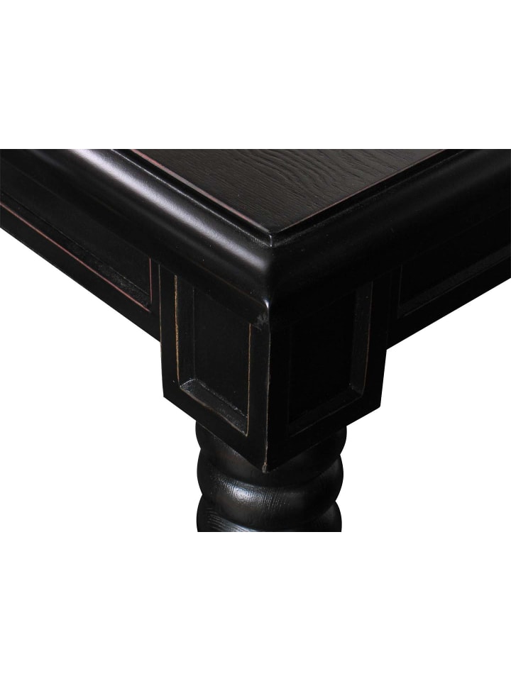 ebuy24 Essgruppe Amaretta (7-teilig) Schwarz 180 x 100 cm günstig kaufen onesize