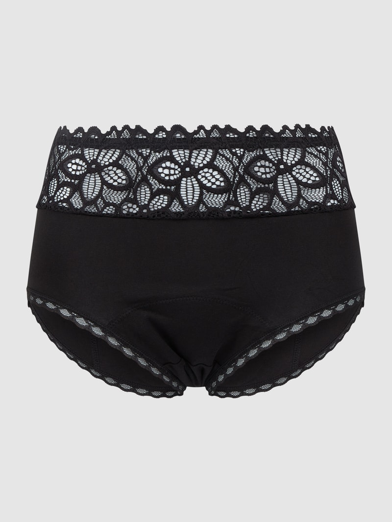 Slip mit elastischerm Bund Modell 'Classic' in schwarz
