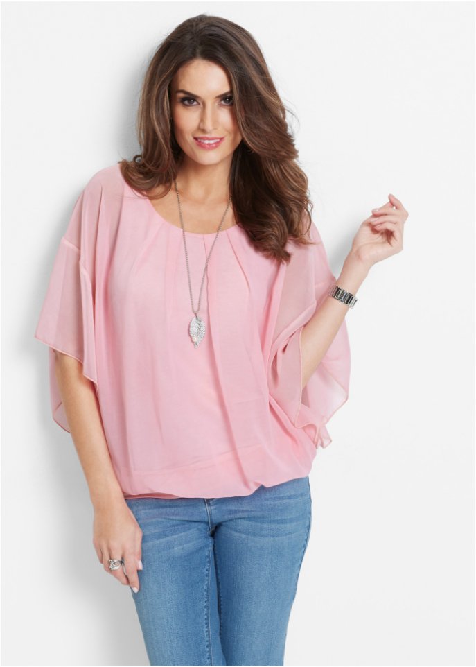 Bluse im Used-Look