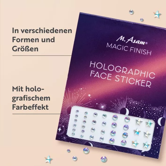 MAGIC FINISH Holographic Face Sticker
