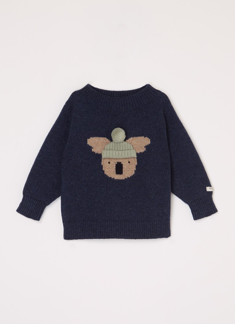 Donsje Amsterdam Pulover din lână merinos din tricot fin