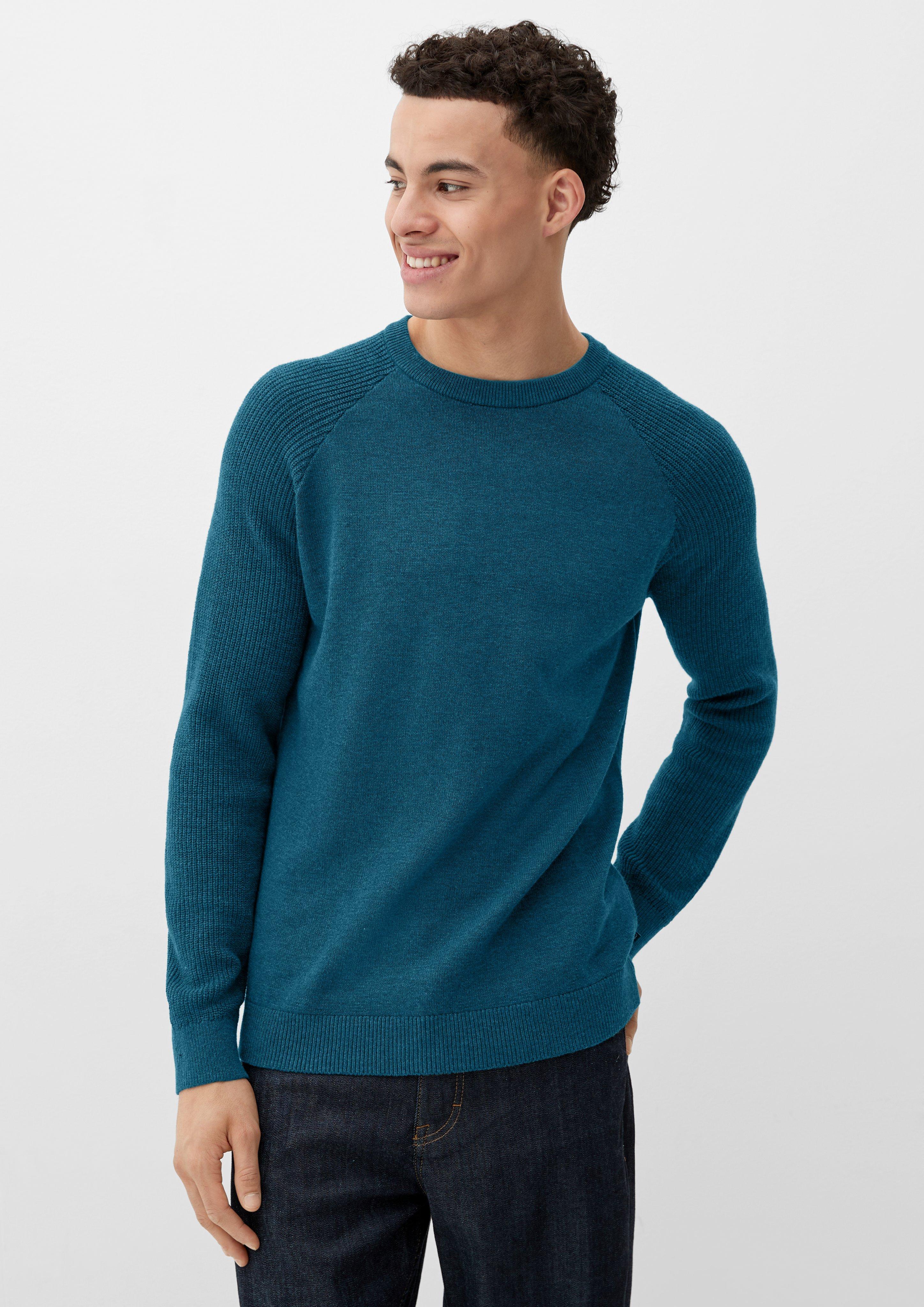 Raglanpulli aus Strukturstrick  44.899.61.X011-67W0