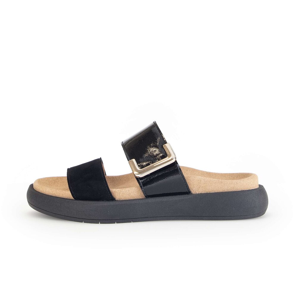 Gabor fashion Pantolette schwarz